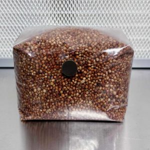 3 lb Sterilized Milo Grain Bag - Ready to Inoculate